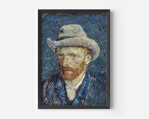 Van Gogh – Şapkalı Otoportre