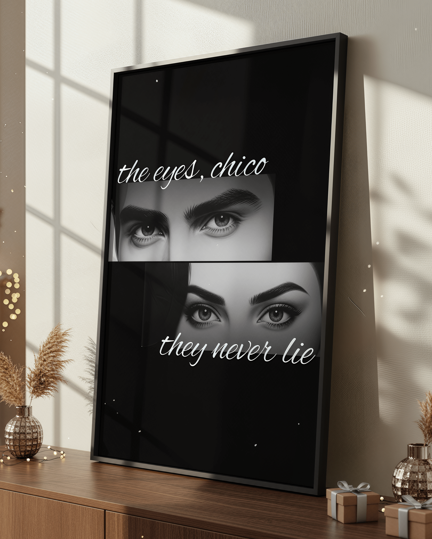 The Eyes, Chico – Kişiye Özel Göz Posteri