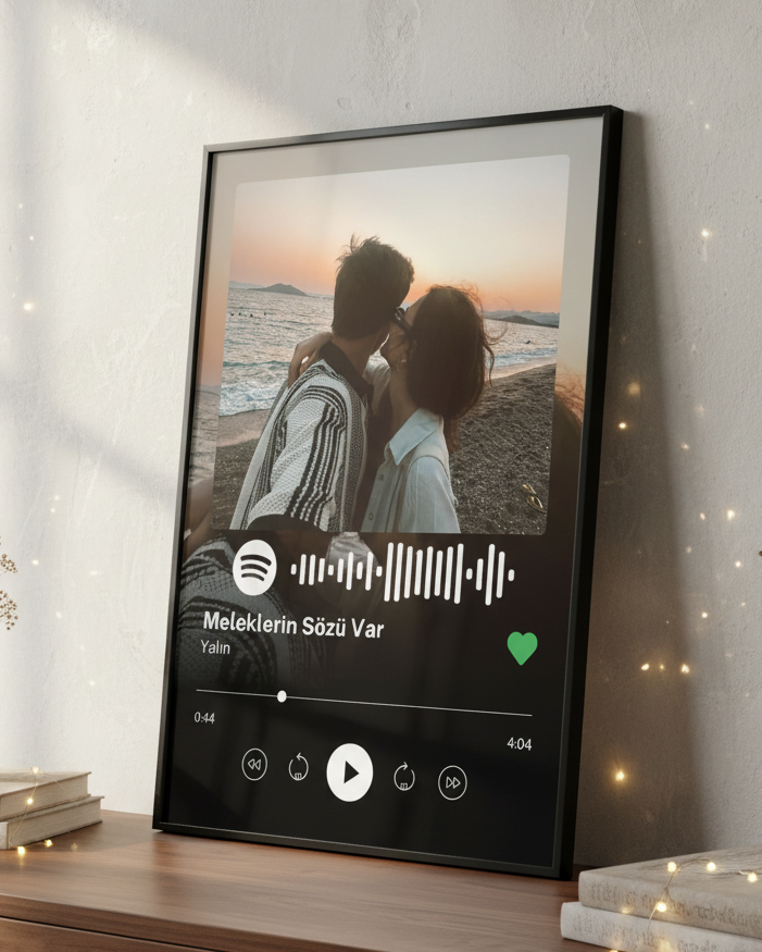 Kişiselleştirilebilir Spotify Posteri