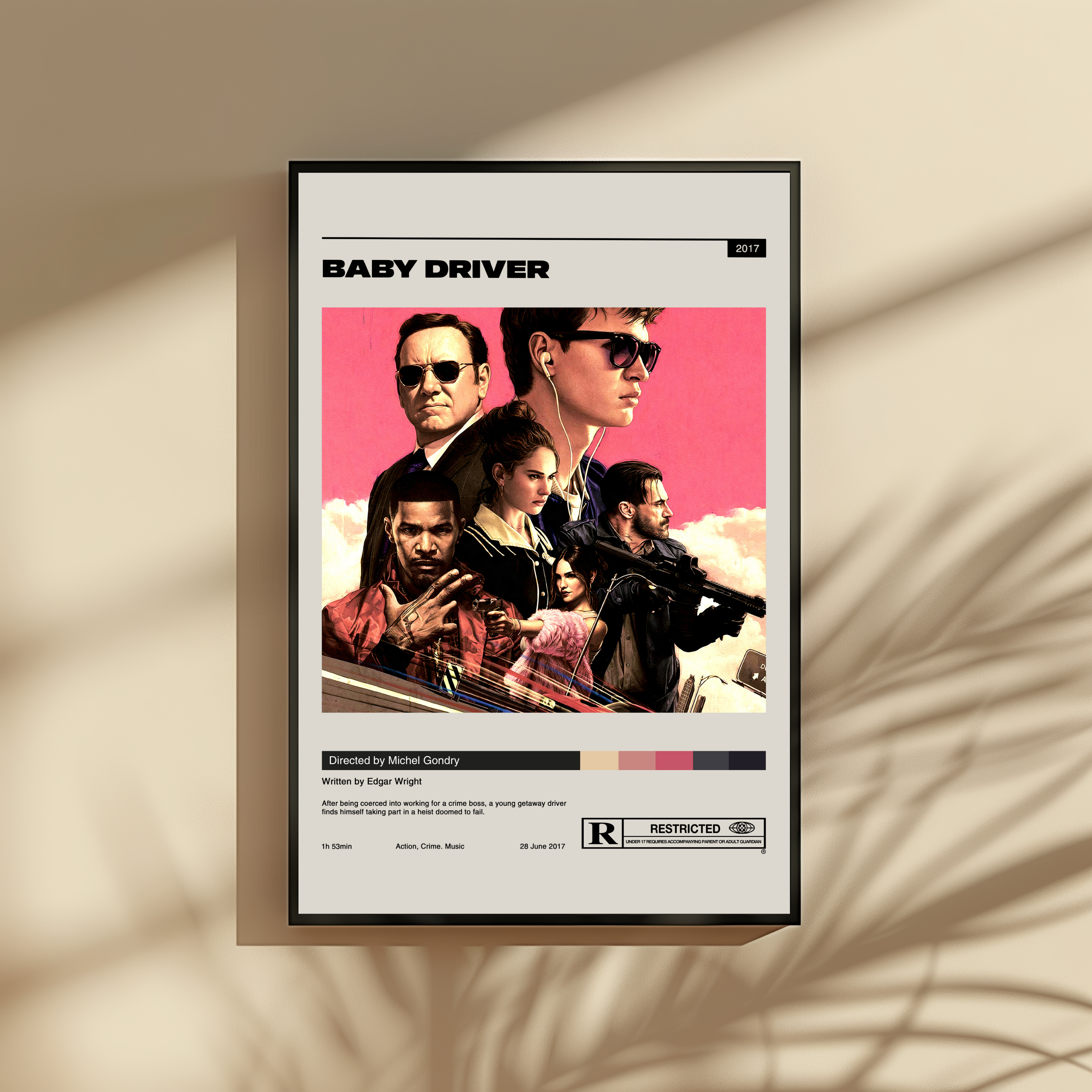 Baby Driver Posteri
