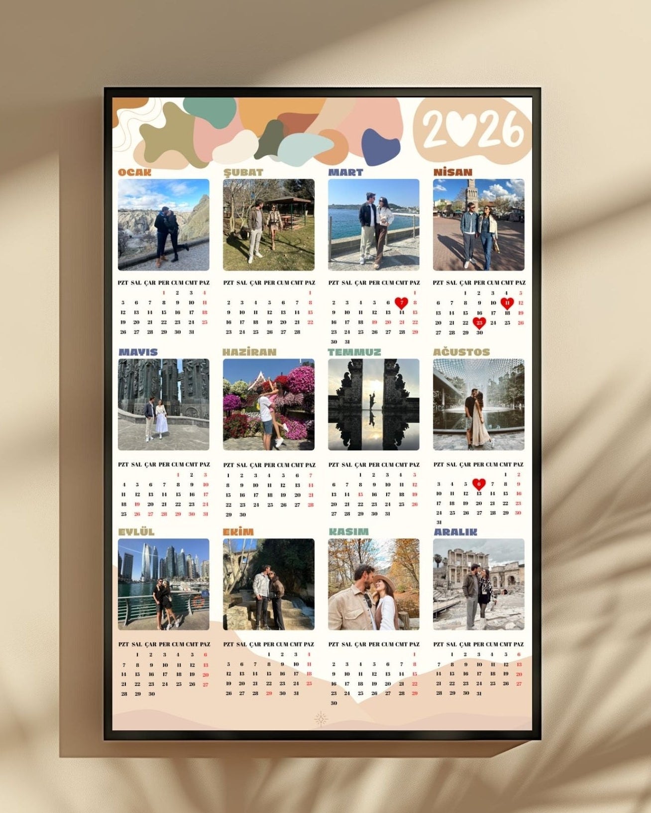 2026 TAKVİMİ POSTERİ