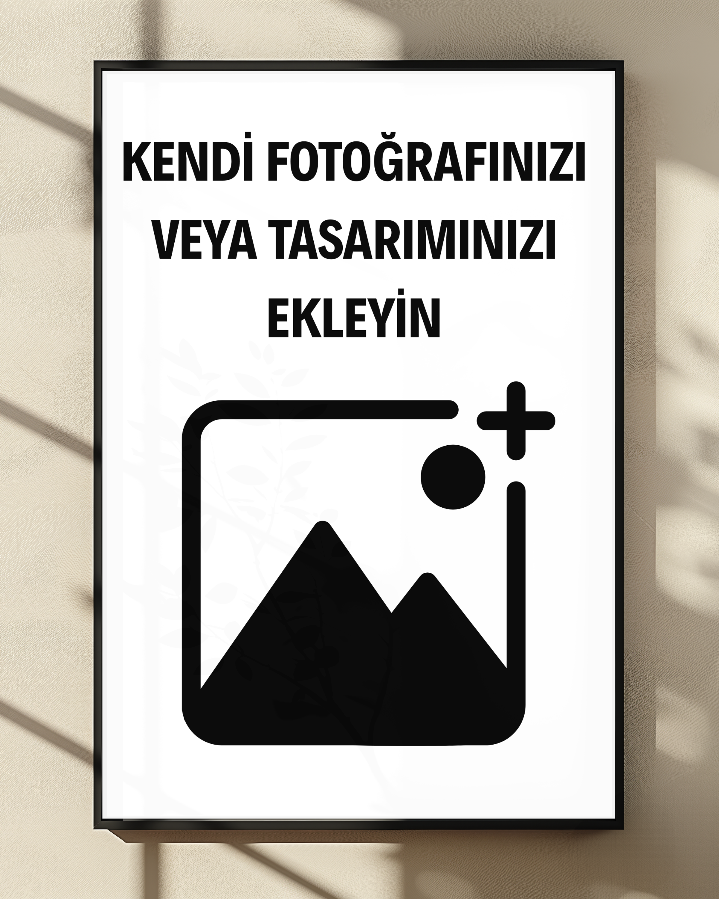 Kişiye Özel Fotoğraf Poster